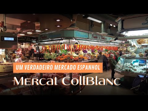 Mercat CollBlanc L'Hospitalet - Barcelona Espanha