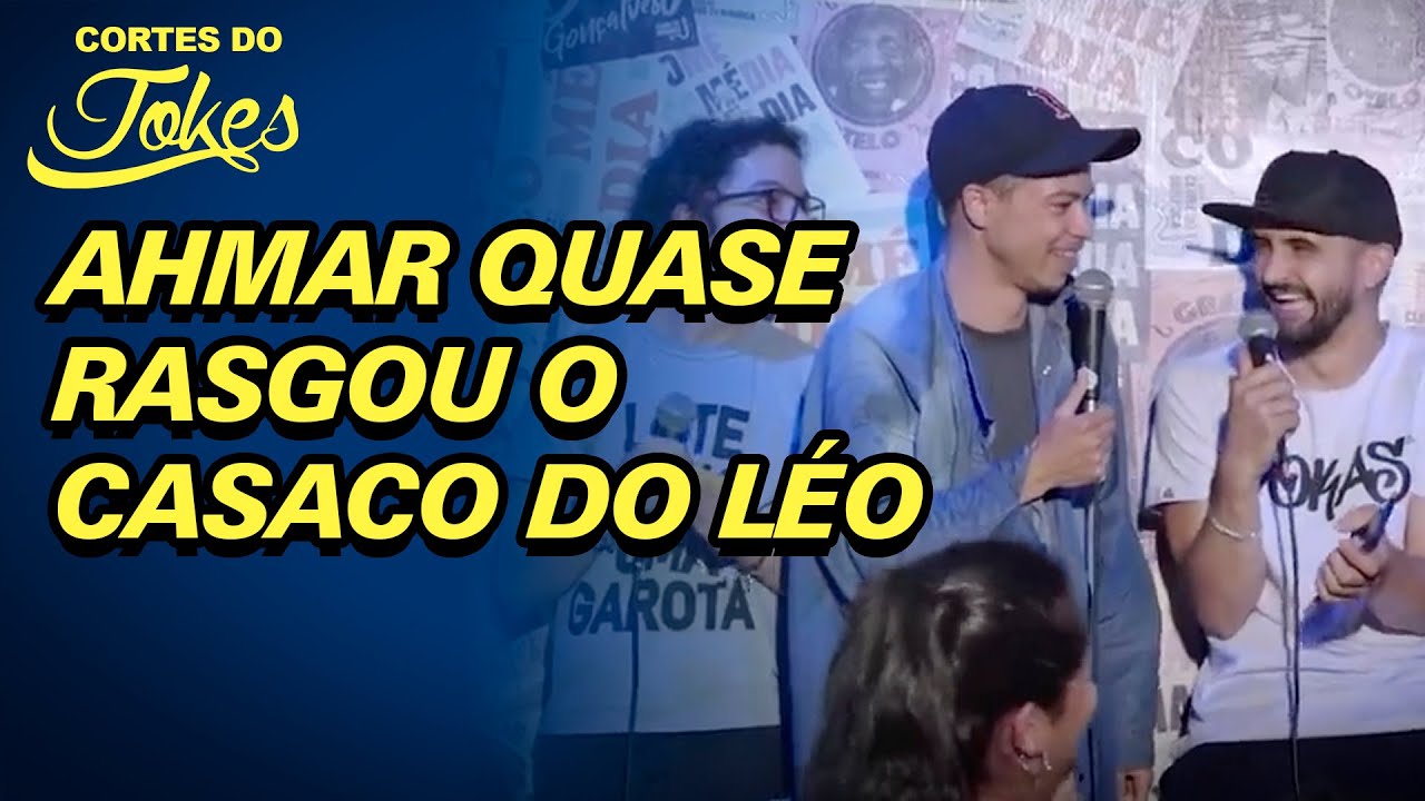 Ahmar e Léo trocaram de roupa no palco - Cortes do JOKES