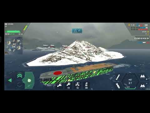 Battle of warships IJN Kaga