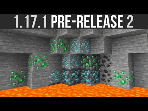 Minecraft 1.17.1 Pre-Release 2 Emerald & Diamond Ore Fixes!