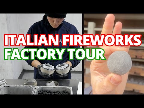 Italian Fireworks Factory Tour - We visited Giuliani Fireworks in Italy!