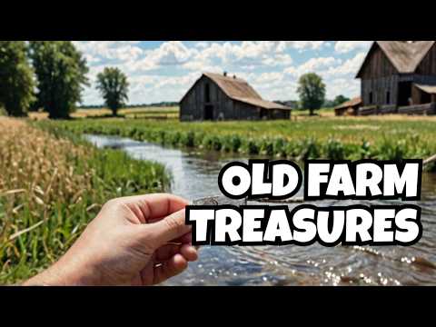 Magnet Fishing Next To An Old Farm!