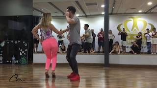 Juan Luis Guerra ft Natalie Cole - Bachata Rosa | Alfonso y Mónica | Demo final Curso Intensivo