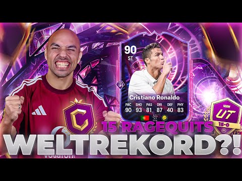 15 GAMES, 15 RAGEQUITS?! 😱 Fastest Weekend League EVER?! | EA FC 26