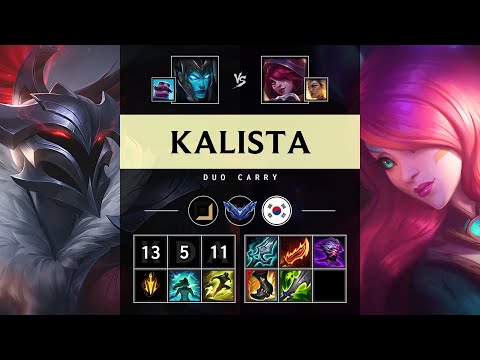 Kalista ADC vs Xayah - KR Diamond Patch 25.13