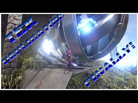 I FINALLY GOT THE TEK REPLICATOR! ARK Survival Evolved PS4