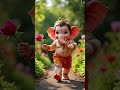 Ganesha In Rose Garden Rose Garden Bappa Ganesh Cute Dj Marathi Trending Youtube Fun Run