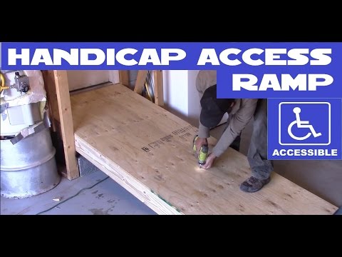 DIY Handicap / wheelchair access ramp DIY Handicap / wheelchair access ramp