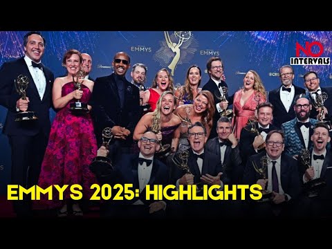 Les plus grands gagnants des Emmy Awards 2025 de la télévision dévoilés