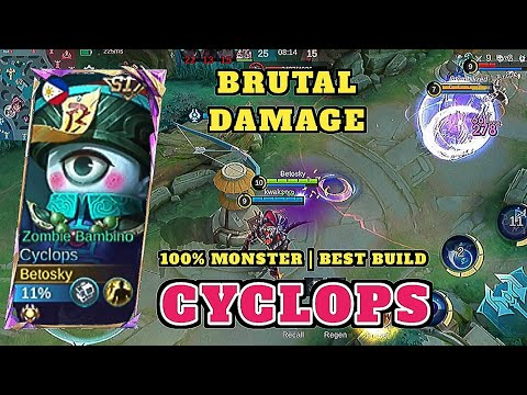 Cyclops' SECRET OP Build! (Brutal Damage!)​