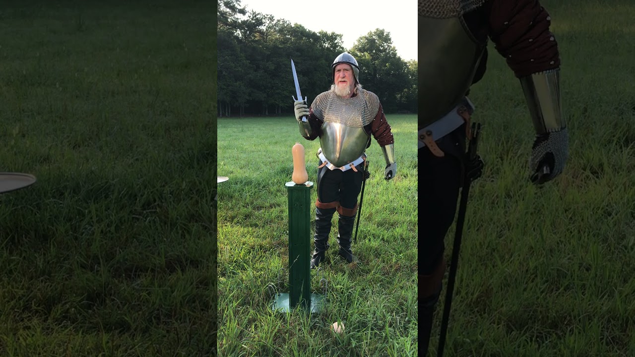 IMG 0567 1 Parrying Dagger cutting demo