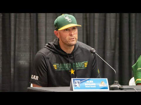 Wright State baseball press conference at Blacksburg Regional