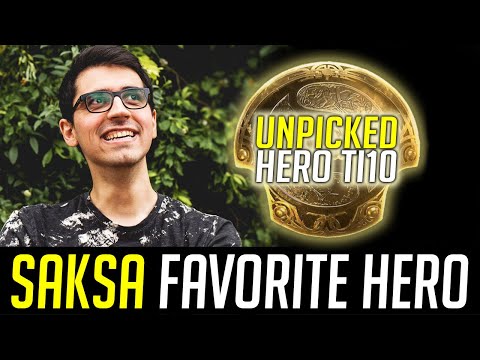 Saksa's Favorite Hero that N0taiL didn't pick - Reserved for TI10? DOTA 2