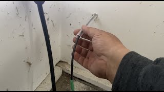 #1 trick to fish wire through interior/exterior wall