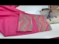 Beautiful and trendy poncha design for salwar or palazzo | Creative poncha design with lace