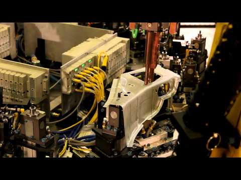 Dual Robot Spot Welding Cell