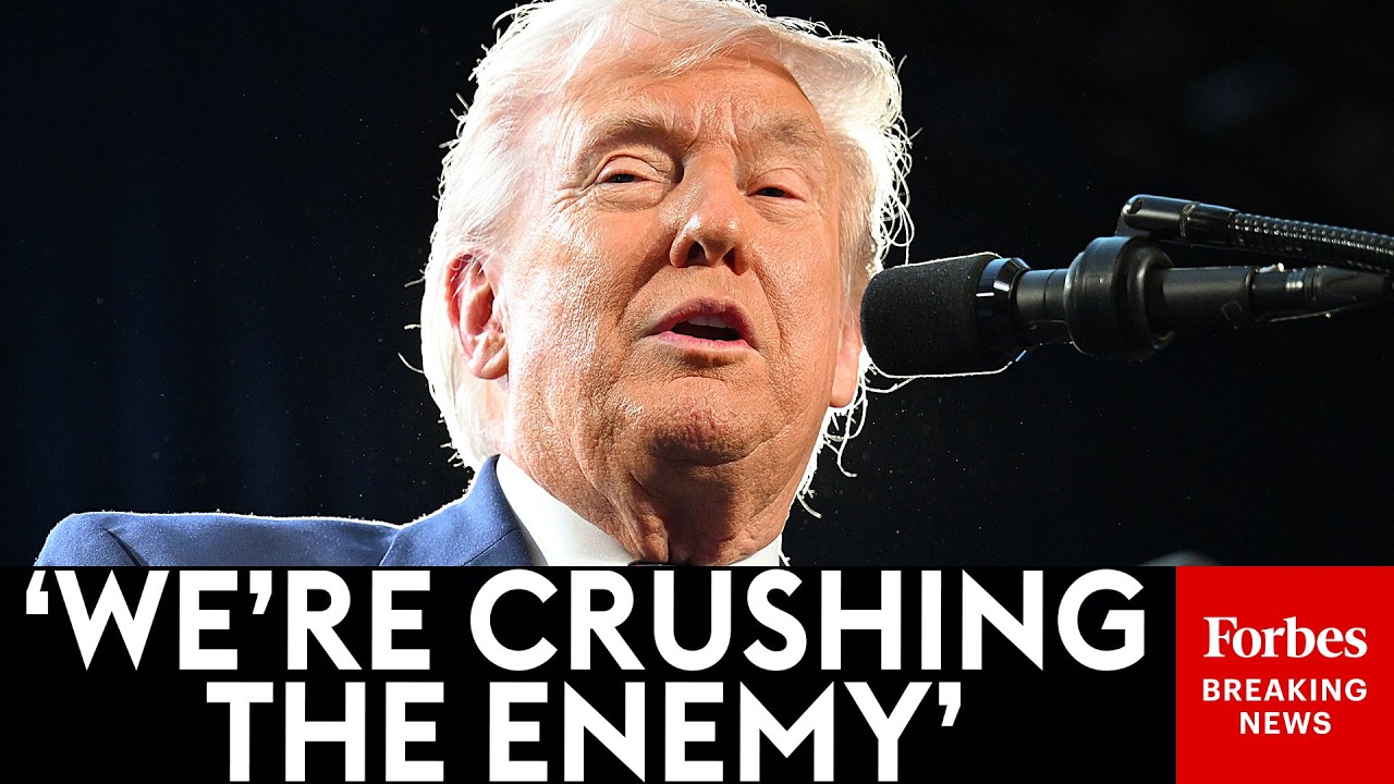 Video | BREAKING NEWS: Trump Celebrates Iran Strikes, Says War Will End 'Pretty Quickly'
