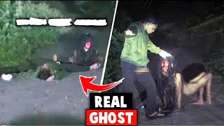 अचानक गाडी के सामने आ गया|Real ghost caught on camera|Real ghost in india cctv camera| video