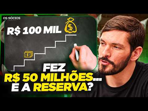 FEZ R$ 50 MILHÕES, MAS QUERIA INVESTIR SÓ R$ 100 MIL! BRUNO PERINI REVELA O CASO