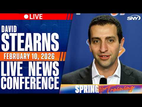 LIVE: David Stearns Spring Training News Conference