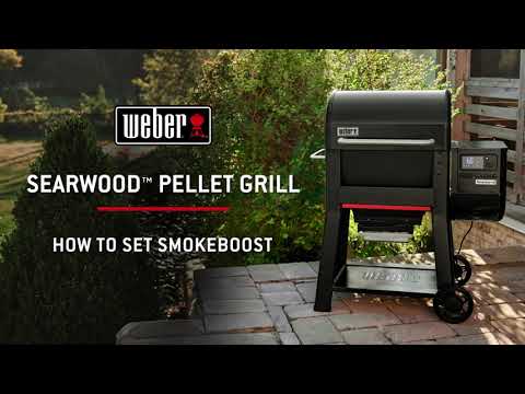 How to Select Smokeboost | Weber Searwood 600 Pellet Grill Video