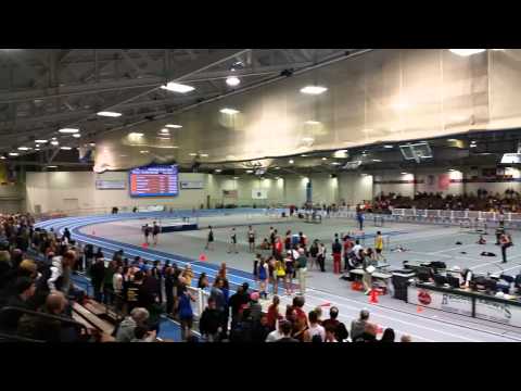 2015 Indoor Hockomock #2 Girls 4x200m Section 1