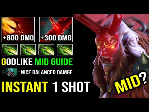 How To Play Mid Grimstroke Against Ember | 9Min Travel Boots Brutal 1 Shot Instant Delete DotA 2