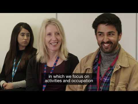 Working as an occupational therapist