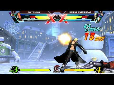 CECC Day 1 - UMVC3 - ClutchMike vs RG|EMP|FNEX.KBrad