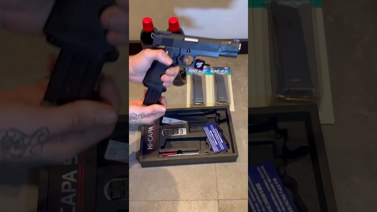 Hi-Capa 5.1 Tokyo Marui 🔥💢 #shorts #short #video #fyp #viralvideo