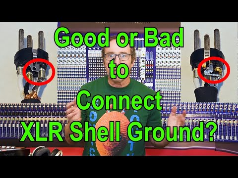 XLR Shell Ground Issues