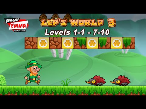 🍀Lep's World 3 - Levels 1-1 - 7-10