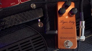 Video thumbnail for One Control Tiger Lily Tremolo by Jack Fossett