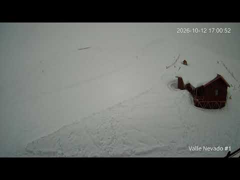 Valle Nevado webcam — La Fourchette Terrace View