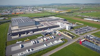 Lidl Österreich Zentrallager in Großebersdorf. Jungheinrich Referenzst