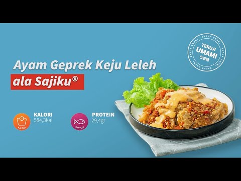 Ayam Geprek Keju Leleh ala Sajiku®