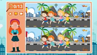 Viki Spotter: Megapolis, Level 6 Walkthrough, 1080p/60FPS.