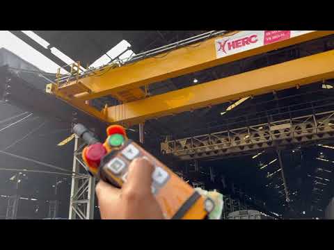 EOT Crane with Radio Remote Control