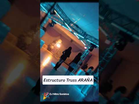 estructura Truss Raptor ARAÑA #djnitro #charatachaco #party #fieston #15años
