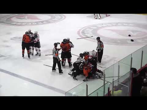Alexandre Simard 5 Minutes for Assault on Tyler Boivin - 11-12-25