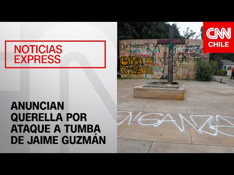 UDI anunció querella por daños a tumba de Jaime Guzmán y robo de ánfora con las cenizas de su madre