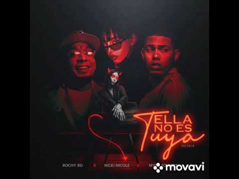 Rochy RD x Myke Towers x Nicki Nicole - Ella No Es Tuya Remix (Spotify Playlist)
