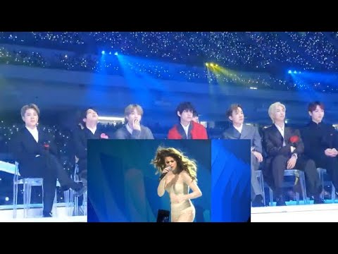 BTS Reaction to Selena Gomez , Sober live ”FANMADE ”