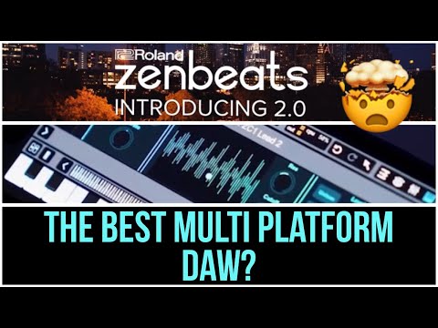 Roland ZenBeats 2.0!!! Huge update news!! Is this the best multi platform DAW?