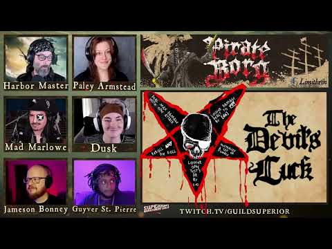 Pirate Borg Actual Play | The Curse Of Skeleton Point - Part 1 | w/ DM Dave & Crew