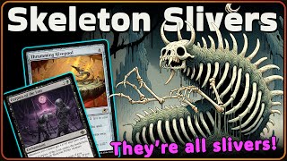 🦴 Skeleton Slivers ALL have double strike and UNBEATEN | Edge of Eternities - MTG Standard Arena