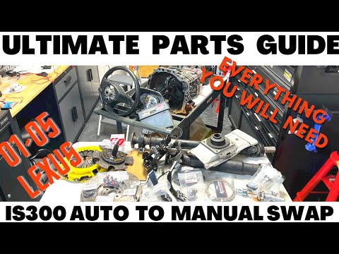 Lexus IS300 Auto to Manual Swap Parts Guide | W55 Transmission