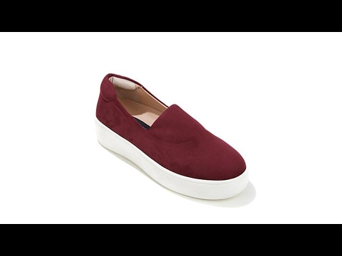 Steven by Steve Madden "Hilda" MicroSuede SlipOn Sneaker