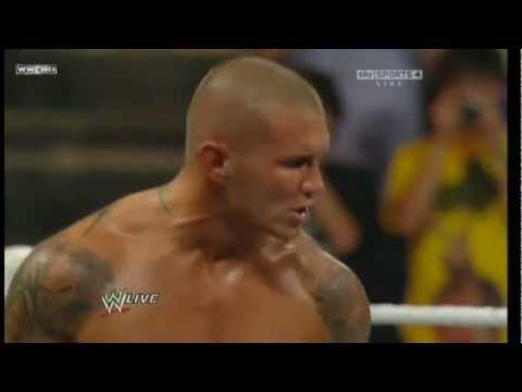 Randy Orton Reverses FU To RKO Through Table