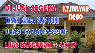 Download lagu DI JUAL CEPAT TANAH RUMAH SIAP HUNI.LUAS TANAH: 5.475M² LB: HARGA: 1,7 M NEGO @cahngaritproperty mp3